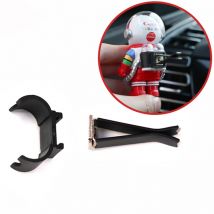 2Pcs Car Air Freshener Clips For POP MART SPACE MOLLY 100% 1/2/3/emoji Auto Aromatherapy Solid Perfume Fragrance Options