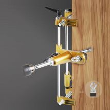 Massivholz Türloch öffner Spiel automat Raum tür Schlüssel loch öffner Holz bearbeitung Installation Schlüssel loch Puncher Werkzeuge Set