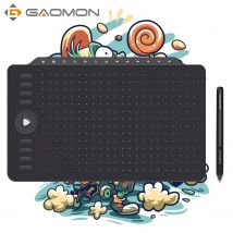 GAOMON M1220 12 Inch Drawing Graphic Tablet 8192 levels with 8 Express Keys & 13 Multimedia Keys Support Mac/Windows/Android OS