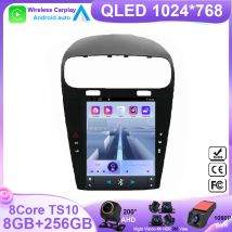 9,7 Zoll Android 14 Carplay für Dodge Journey Fiat Freemont 2013-2017 Autoradio Auto Multimedia Player 5g WiFi BT No 2din DVD