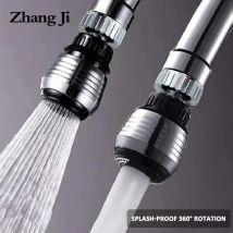 Zhangji 360 Grad Küchen armatur Belüfter 2 Modi einstellbarer Wasserfilter Diffusor Wassers pa rende Düse Wasserhahn Anschluss Dusche