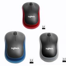 Logitech M185 Wireless USB Nano ricevitore 1000 DPI 2.4Ghz ottico ufficio Mouse da gioco con