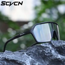 SCVCN Photochrome Sonnenbrille Mode Radfahren Gläser Outdoor Sport Fahrrad Mann MTB Angeln Gläser UV400 Brillen Fahrrad Brille