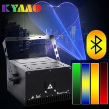 2024 25 kpps ILDA 10 W Disco-Laser-App RGB DJ 0–100 % Dimmen Weihnachts-Disco-Club 3D-Animations-Laserprojektor für Tanzveranstaltungen