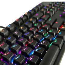 AZERTY Francese Spagnolo Copritasti Trasparenti 132 tasti Russo Coreano per Tastiera Meccanica MX Switche Supporto FAI DA TE Illuminazione A Led