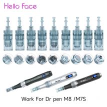 Dr. Pen M8 Needle Cartridges Dr. pen M7S Bayonet Cartridge 11 16 36 42 Pin Nano Needle MTS Micro Skin Needling