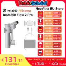 Insta360-estabilizador de cardán de mano Flow 2 Pro, 360, Infinite Pan, Zoom activo, seguimiento Insta 360 Flow 2pro