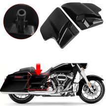 Motorrad Vivid Black Linke und Rechte Seitenabdeckungen Panel Für Harley Touring Electra Street Road Glide CVO Road King 2009-2024