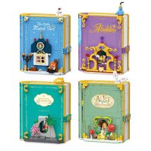Auf Lager moc Idee Lichter Märchen buch Bausteine Ziegel Montage Modell Spielzeug für Kinder Geburtstag Geschenkset