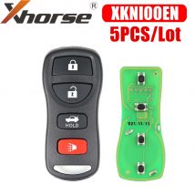 Xhorse XKNI00EN Universal Wire Remote Key 3 + 1/4 Tasten für Nissan Typ 4 Tasten 5 Teile/los