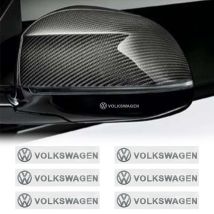 3D Metal Emblem Sticker Car Interior Decoration Decals For Volkswagen Polo Golf Tiguan Passat Jetta Touran TSI Auto Accessories