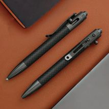 Multifunktionaler taktischer Stift, Selbstverteidigung, Kugelschreiber, Wolframstahl, Angriffskopf, Notfall, Glasbrecher, Überlebenszubehör