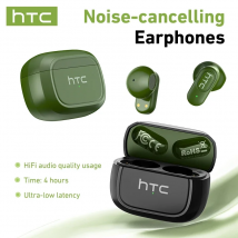 HTC NE51 Auricolare Bluetooth V6.0 Auricolari di traduzione AI Cuffie wireless con riduzione del rumore Auricolari Bluetooth HD a lunga durata