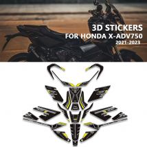 For Honda X-ADV 750 Protector Tank Pad Kit Knee Wheel Stickers Decals Body Fairing Fender Shell Windshield XADV750 2021-2024