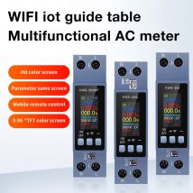 KWS-303 Tuya WiFi Power Meter 2P AC Energie Meter APP Steuerung 85-290V/40A Spannung Strom meter Strom Verbrauch Meter