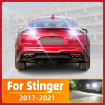 2PCS Auto LED Reverse Licht Super Helle Fit Für Kia Stinger Zubehör 2017 2018 2019 2020 2021 Backup Back Up lampe Hinten Lichter