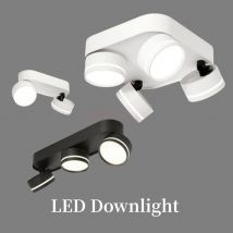 LED Downlight Surface Mounted Dimmable 9W12W15W18W For Indoor Lighting Living Room Kitchen Home Decor Adjustable Angle Ceil Lamp