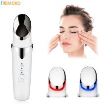 Augenschönheitsgerät EMS Mikrostrom Tränensäcke Augenringe Lichttherapie Augenstraffung Vibration Anti Falten Entfernen Massagegeräte