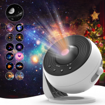 Galaxy Projector Pro Nachtlicht Sternenhimmelprojektor 360° °   Drehbare Planetariumslampe für Kinderzimmer, Valentinstagsgeschenk, Dekorieren