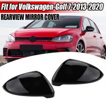 Ersatz Rückspiegel Abdeckung Gehäuse Für VW Golf 7 MK7 GTI 2014-18 Schwarz/Weiß/Carbon Seite flügel Spiegel Kappe Auto Zubehör