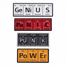 Chemical Science Element Enamel Pin Brooch Metal Badge Lapel Backpack Custom Hat Accessories Students Jewelry Gift Friends