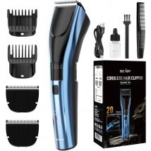 SEJOY Haarschneidemaschine für Männer, kabellose Haarschneidemaschine zum Haarschneiden, professionelle Herren-Haarschneidemaschine, wiederaufladbarer Haarschneider