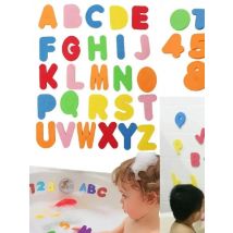 36pcs/set Alphanumeric Letter Bath Puzzle EVA Kids Baby Toys New Early Educational Kids Bath Funny Toy Bath Toys