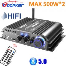LEPY LP-269PRO 4.1-Kanal-Verstärker Bluetooth 5.0 Koaxial in USB SD FM-Funktion Subwoofer-Ausgang Heimkino-Soundsystem