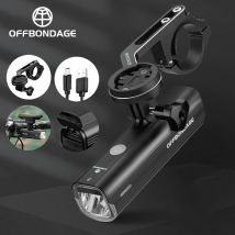OFFBONDAGE przednie światło roweru odporne na deszcz akumulator USB światło rowerowe 1000 lm reflektor rowerowy LED 4800mAh latarka lampa rowerowa