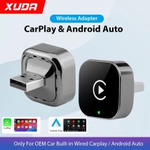 XUDA Wireless Carplay Adapter Android Auto Wireless Smart Dongle 2in1 Für Ford F150 Explorer BRONCO Maverick Escape Edge Mustang