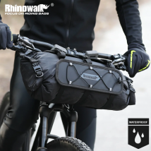 Rhinowalk Torba na kierownicę rowerową 12L Wodoodporny zestaw uchwytów rowerowych Podstawa torby