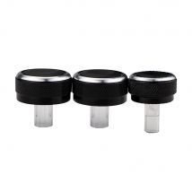 KIQI AC Knobs for Mitsubishi Triton 2006 - 2014 3Pcs/Set Car AC Air Conditioning Knob Heat Control Switch Knob Accessories