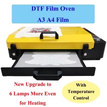 A3 A4 DTF Film Oven Heating Pads PET Film Curing Device Hot Melt Powder DTF Oven Direct To Film Printing Film Heater Hot Dryer