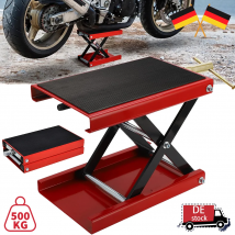 Podnośnik motocyklowy 500kg, centralny podnośnik nożycowy, stojak pod motocykl, podnośnik do ATV, profesjonalne narzędzia naprawcze