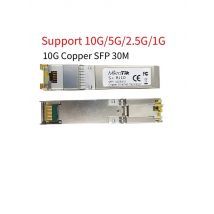 10G 2.5G SFP+10GBase-T RJ45 Copper Module 10G/5G/2.5G Compatible for Mikrotik Various Switches Ethernet  Transceiver 100M