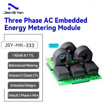 JSY-MK-333 80A Dreiphasen-Leistungs-Energiezählermodul mit integrierten, geschlossenen Stromwandlern mit 9,5 mm Durchmesser