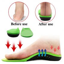 Orthopädische Einlegesohle für Plattfuß, hohe Fußgewölbeunterstützung, Fersen-Valgus-Orthesen, Fußpflege, Komfort, Schmerzlinderung, Schuhe, Sohle, Plantarfasziitis