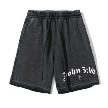 Vintage-Shorts aus gewaschener Baumwolle mit Kreuzmuster für Herren, Sommer, lässige, atmungsaktive Shorts mit Taschen, Fitnessstudio, Workout, Laufshorts