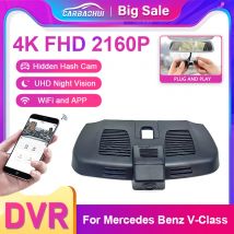 Plug and Play Car Dvr Dash Camera For Mercedes Benz V Class w447 v200d v220d v250 v260 v300d EQV METRIS Marco Polo 2014-2023