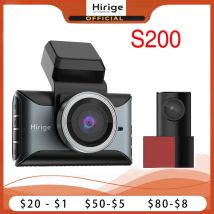 DAHUA hirige S200 2K Dual Dash Cam anteriore e posteriore, schermo da 3", controllo vocale GPS, APP Wi-Fi, modalità parcheggio, registrazione in loop