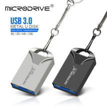 Wodoodporny pendrive Super Mini usb 32GB metalowy pendrive usb 3.0 pendrive 64GB dla cle usb 128 gb