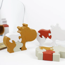 Heiß verkaufen neue Baby Silikon Tier Puzzle Kinder Silikon Geometrie Matching Board Baby sensorische Lernspiel zeug