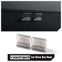 Auto-Handschuhfach-Haken für Tesla Model X/S/3+ Highland 2024, Aufbewahrungshaken, Regenschirm-Taschenhalter, ModelX-Modelle, Auto-Innenzubehör