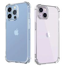 Custodia per telefono trasparente antiurto per iPhone 15 14 11 13 12 Pro Max 7 8 Plus X XR XS Protezione morbida in silicone Accessori trasparenti