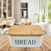 Retro Brot Lagerung Container Küchen Lagerung Box Organisation Metall Brot Box Bin für Bäckerei Küche Cookies Speisekammer