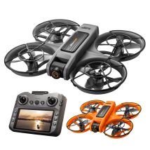 S156 Drone Professional 8K Camera with 5G WiFi FPV UAV 4.5inch Screen Remote Control Quadcopter Brushless Motor 2025 New RC Dron