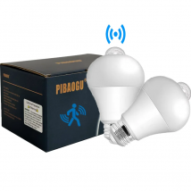 Lampadina LED con sensore di movimento PIR 220V E27 12W Lampadine a infrarossi intelligenti automatiche Ultra-luminose a risparmio energetico per magazzino scale interne