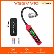 Rilevatore di perdite di gas - Sniffer portatile per gas naturale con sonda flessibile da 8 pollici per gas propano, metano e combustibili