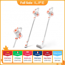 Bezprzewodowy ręczny ILIFE G80, ssanie 22000 pa, czas pracy 45 minut, podświetlenie LED, czas pracy 45 minut, sprzęt gospodarstwa domowego