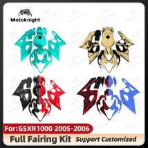 Motorrad-Verkleidungs-Kits für GSXR1000 2005 2006 05 06 GSX1000R GSXR 1000 K5, Spritzguss-Karosserie-Vollverkleidungsset aus Kunststoff